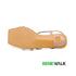 Fancy Beige Heels For Womens 4532 Sandal